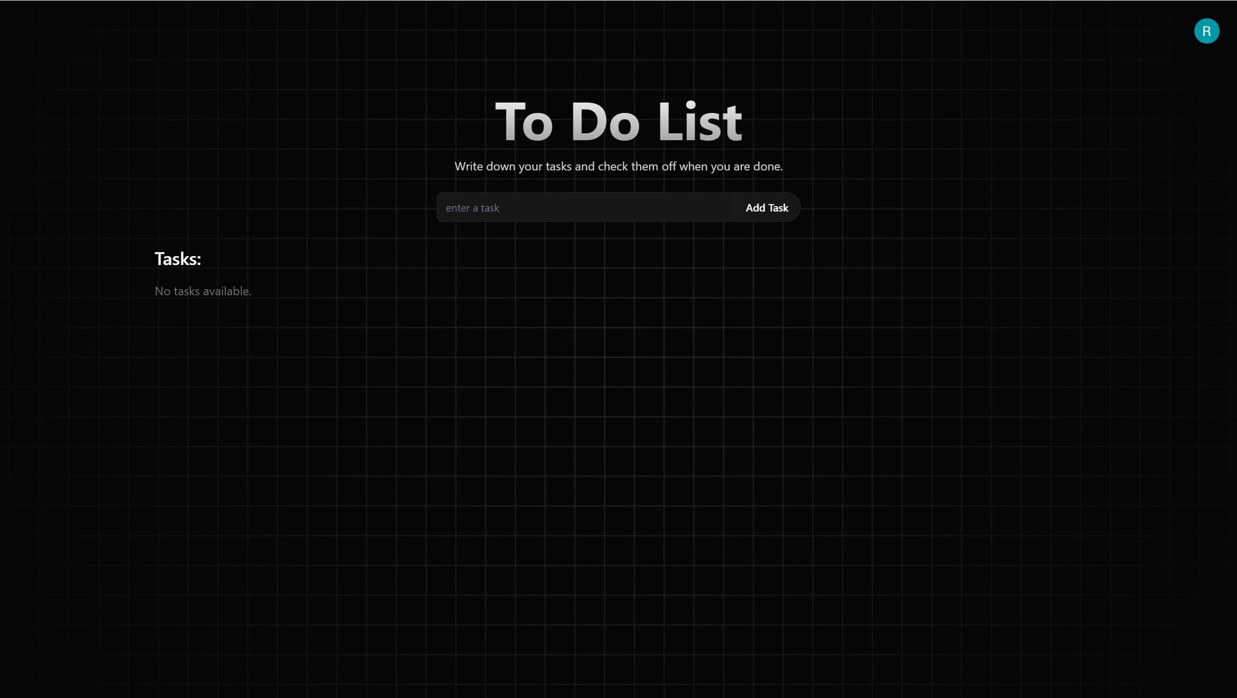 To Do List